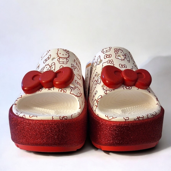 Hello Kitty x Crocs Stomp Slide Sandals – Limited Edition 2024 Size 9W - Picture 1 of 12